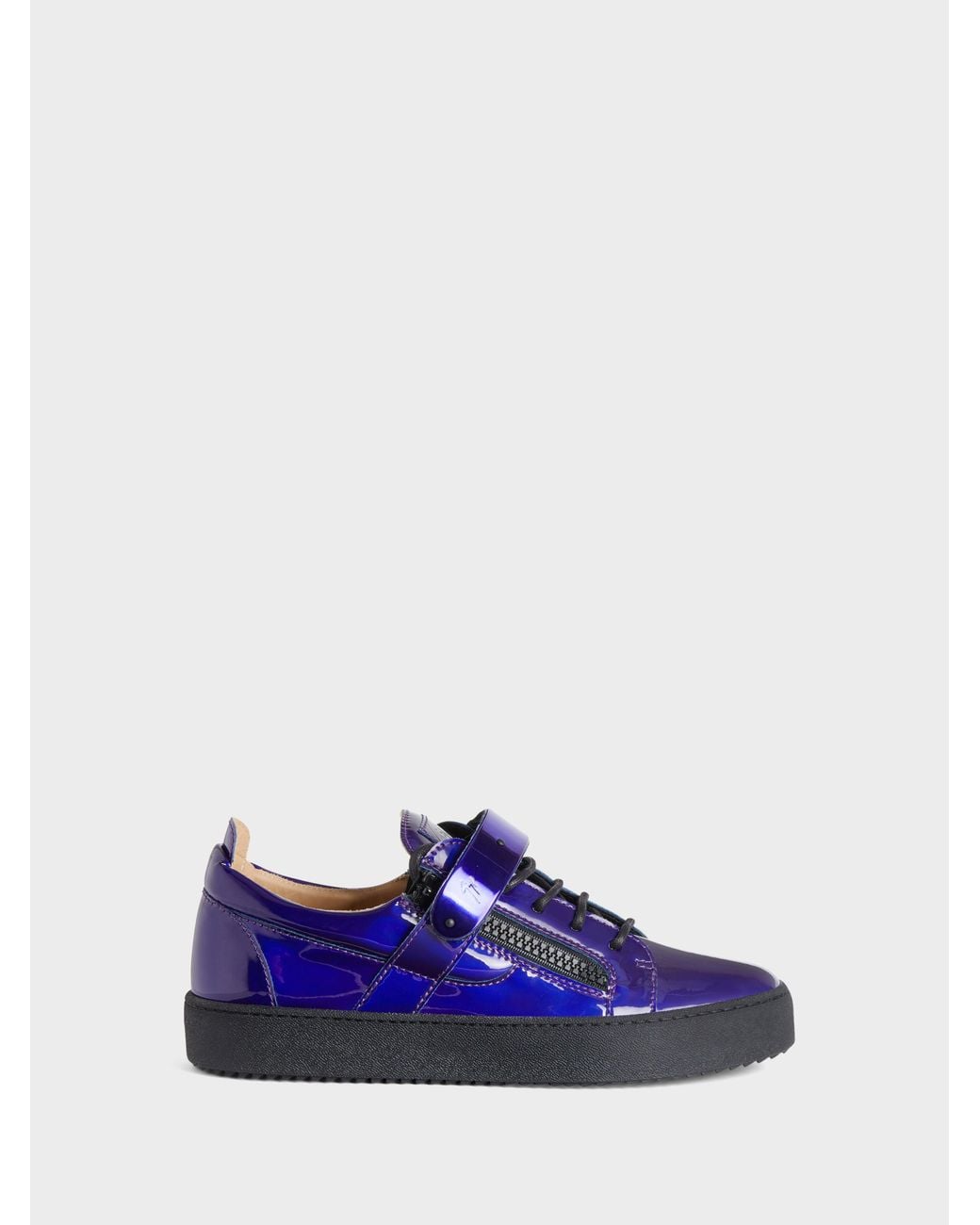 Giuseppe Zanotti Blue Frankie Low Top for men