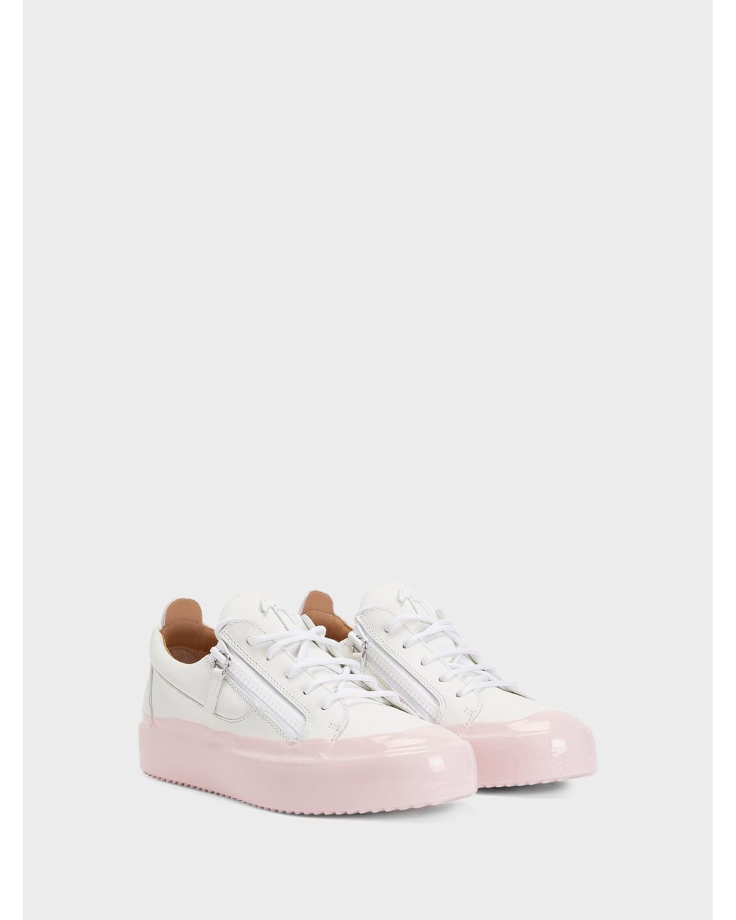 Giuseppe Zanotti Pink Gail Match Low Top