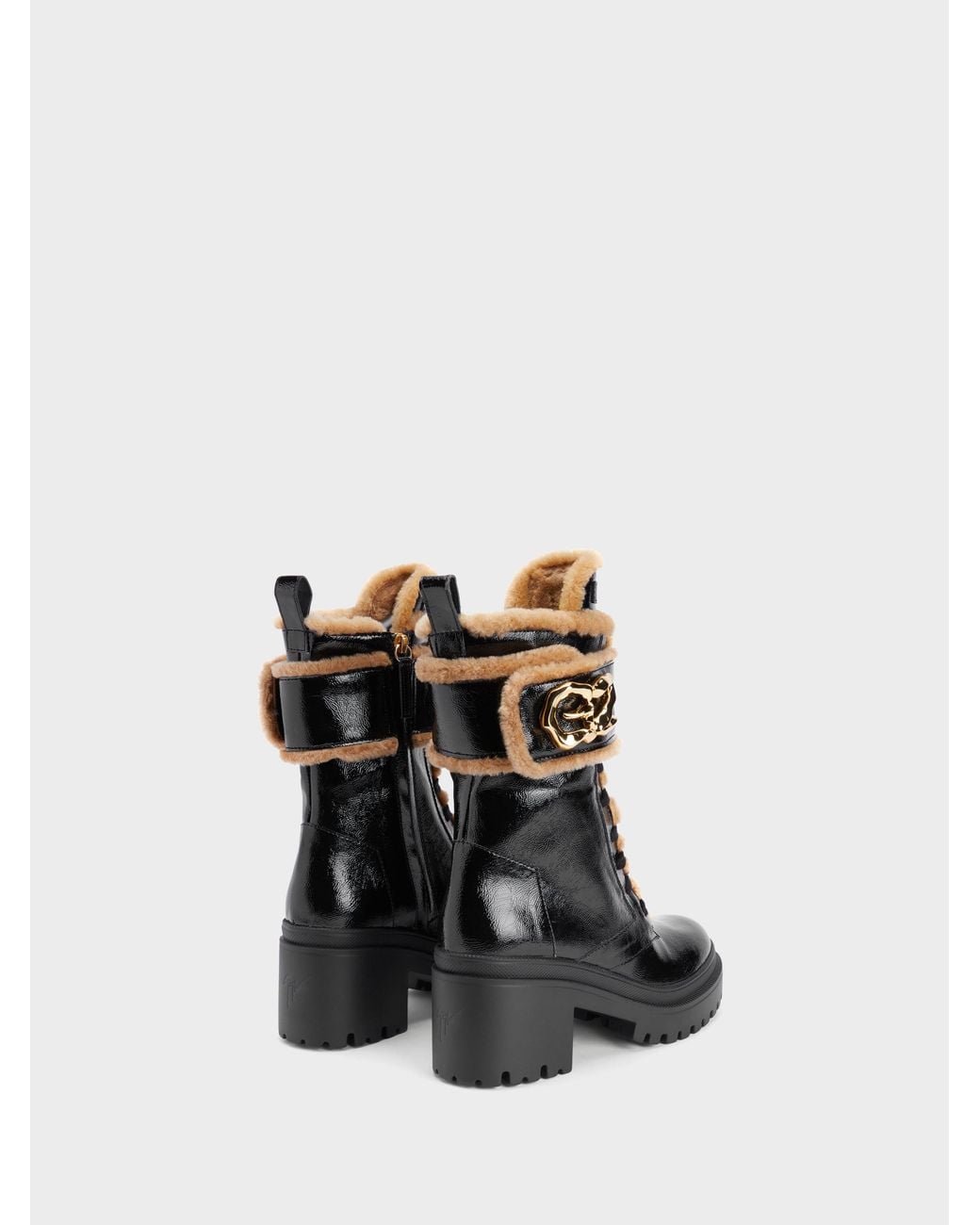 Giuseppe Zanotti White Gz Paloma Biker