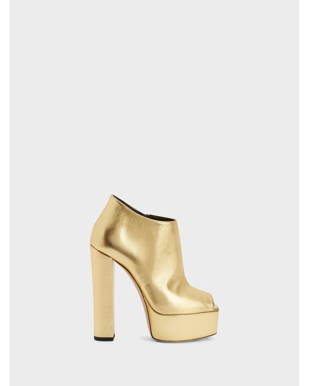 Giuseppe Zanotti Metallic Judith Open Toe