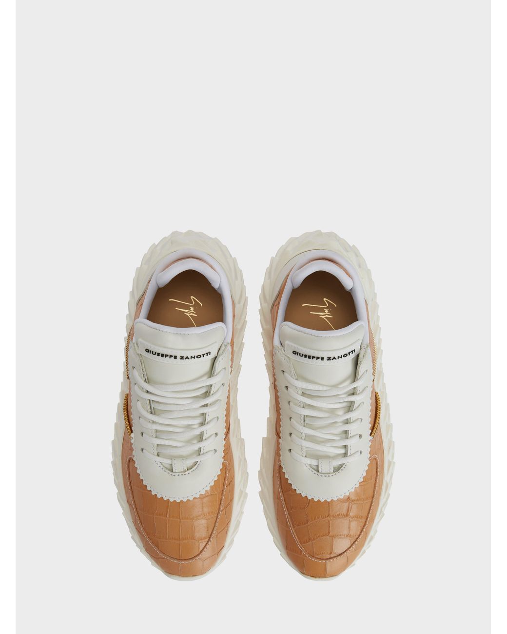 Giuseppe Zanotti White Urchin Low Top