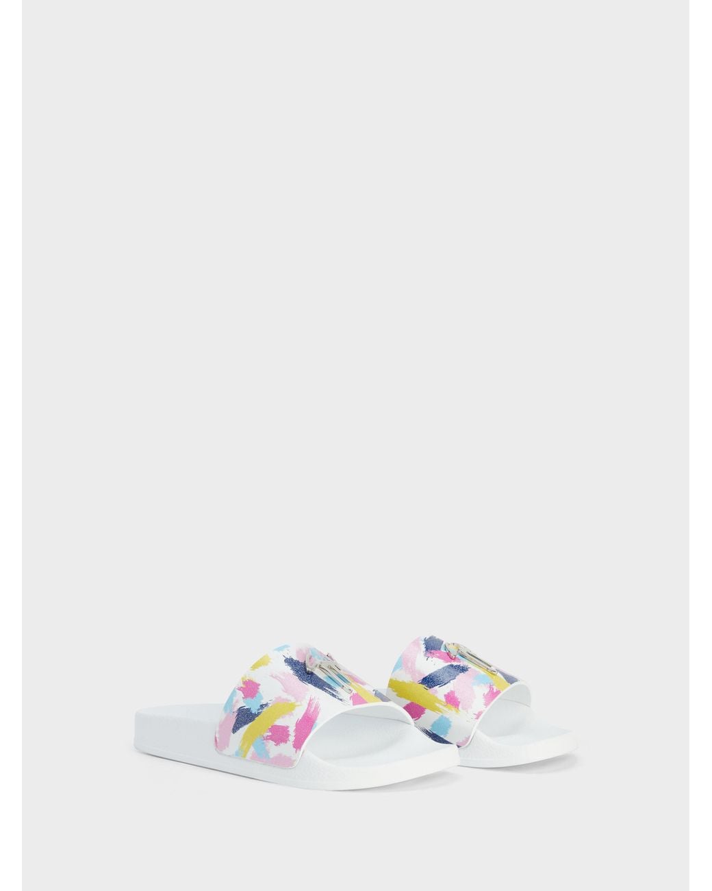 Giuseppe Zanotti White Brett Slide