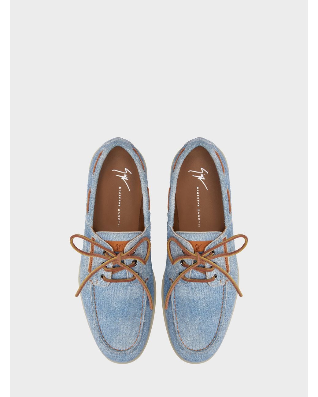 Giuseppe Zanotti Blue Gz-Venice Moccasin for men