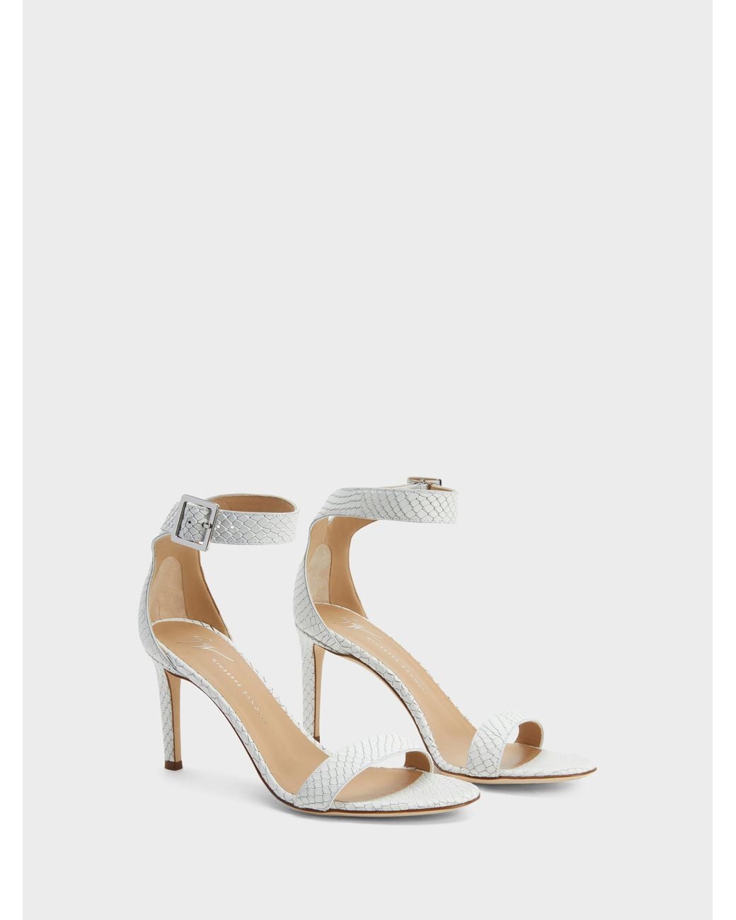 Giuseppe Zanotti White Neyla Sandal