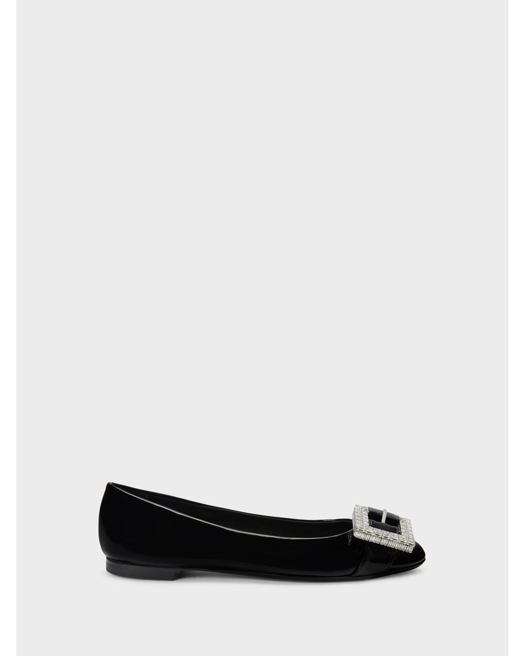 Giuseppe Zanotti White Miss Buckle Ballerina