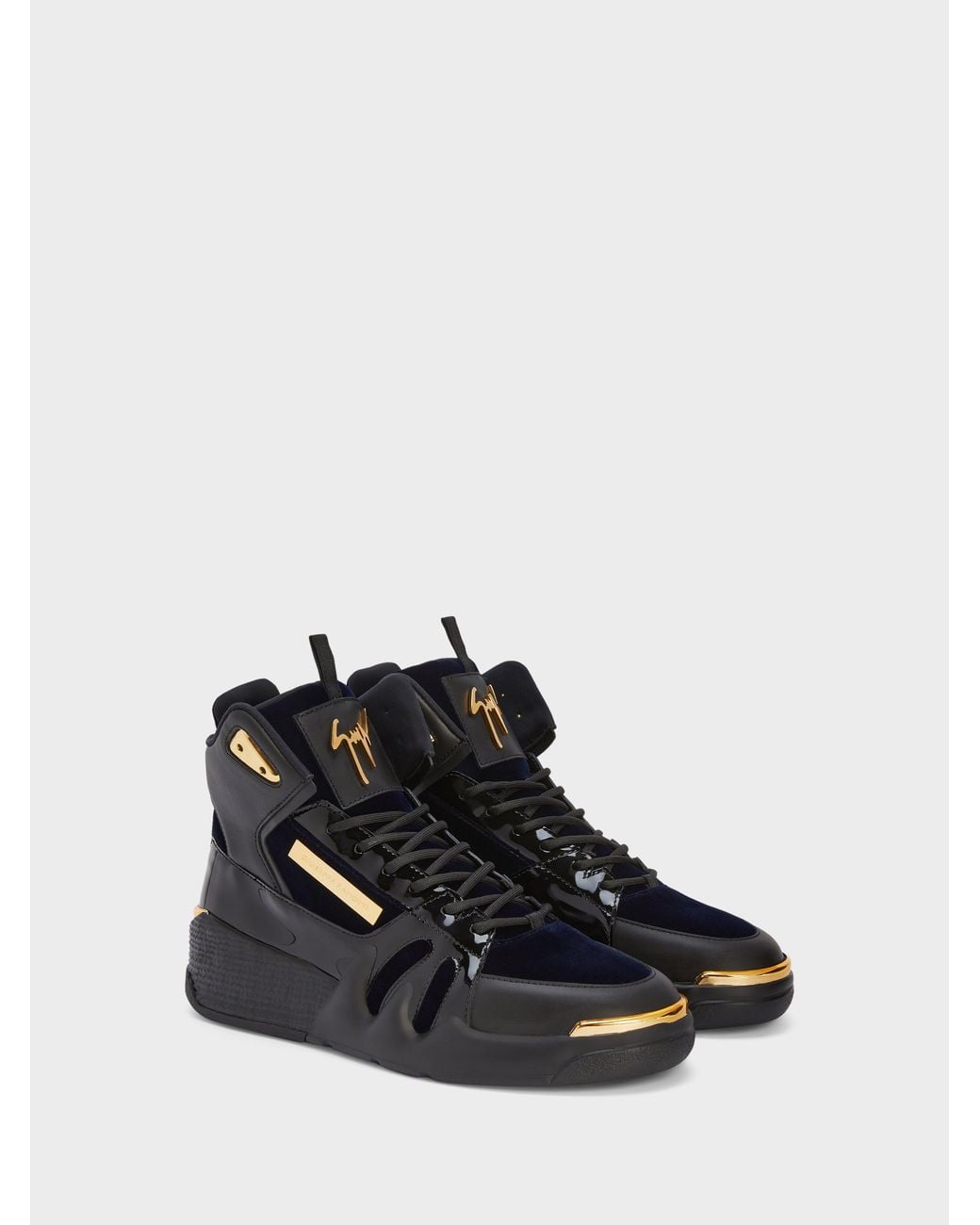 Giuseppe Zanotti White Talon High Top for men