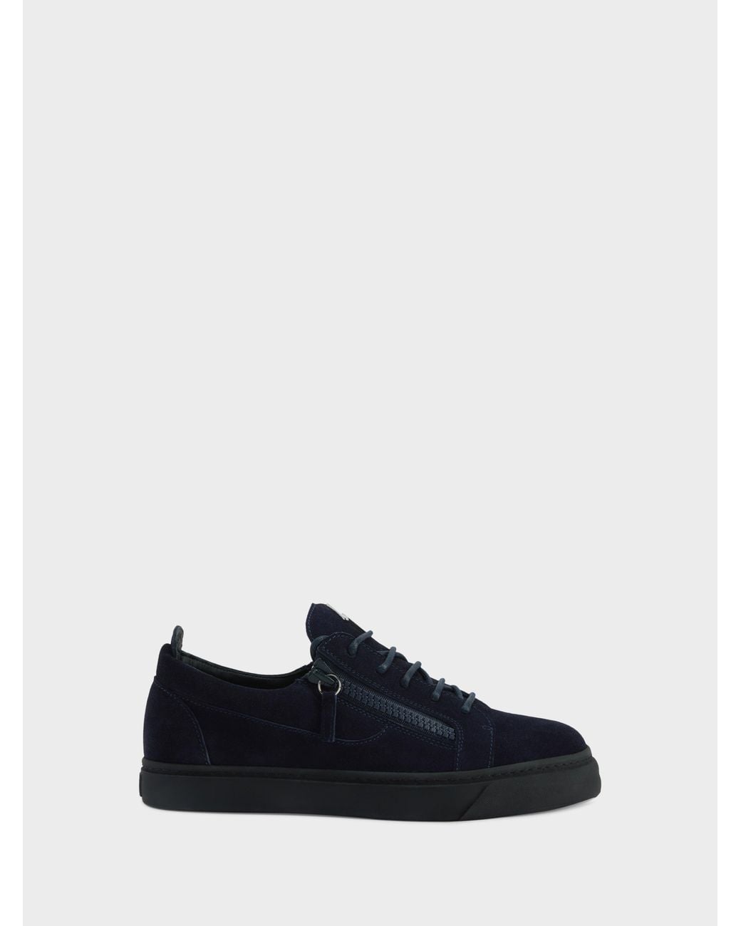 Giuseppe Zanotti Blue Frankie Low Top for men