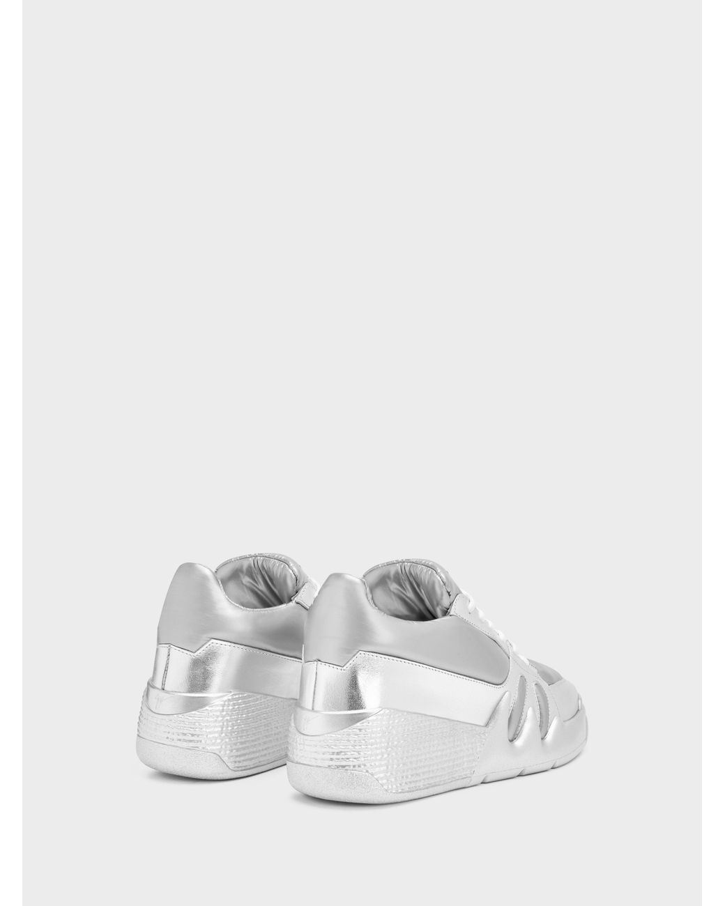 Giuseppe Zanotti White Talon Low Top