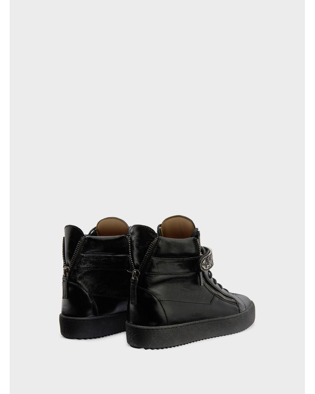 Giuseppe Zanotti Black Coby Deluxe High Top