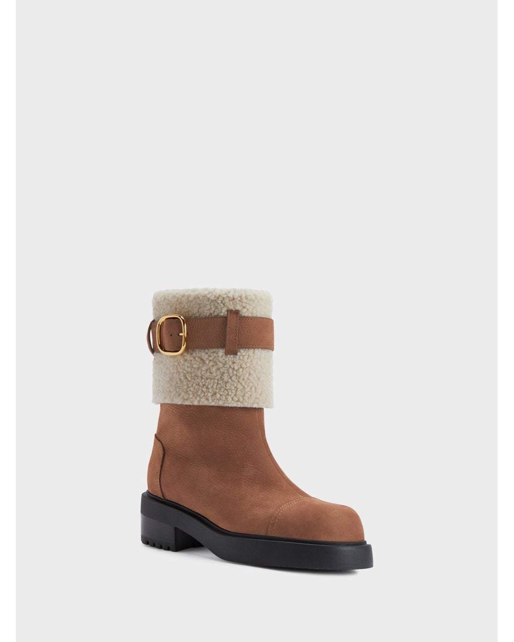 Giuseppe Zanotti White Courmayeur Boot Bootie