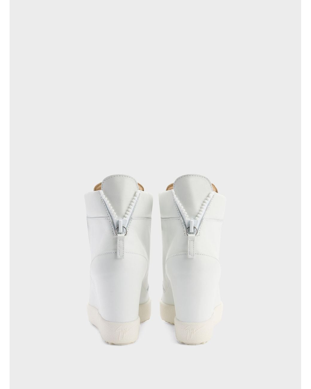 Giuseppe Zanotti White Addy Wedge