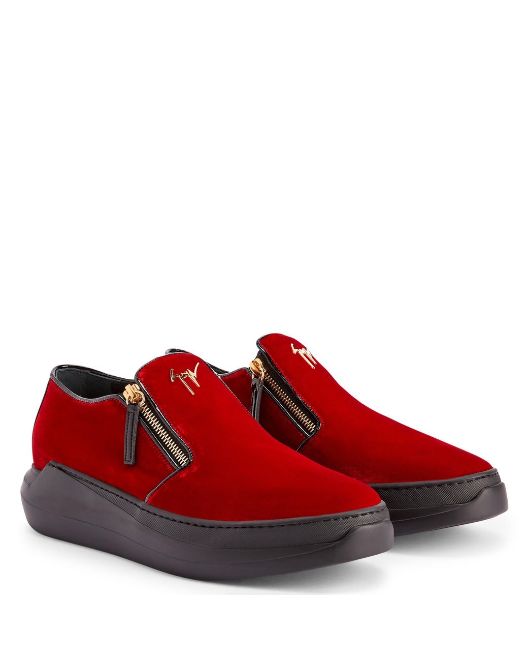 Giuseppe Zanotti Red Conley Zip for men