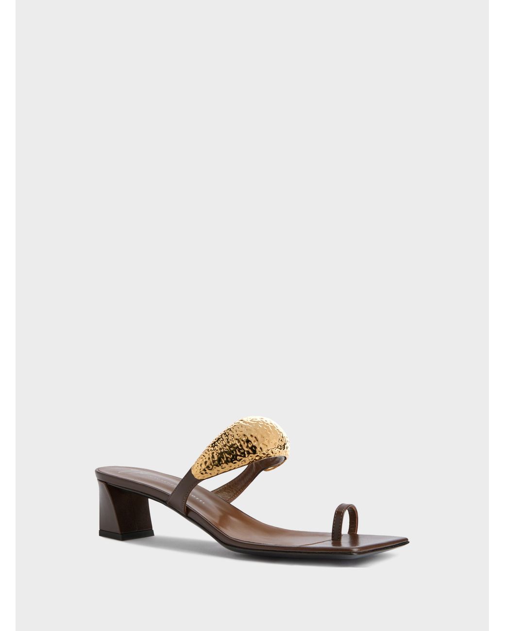 Giuseppe Zanotti White Gz-Ania Sandal 45