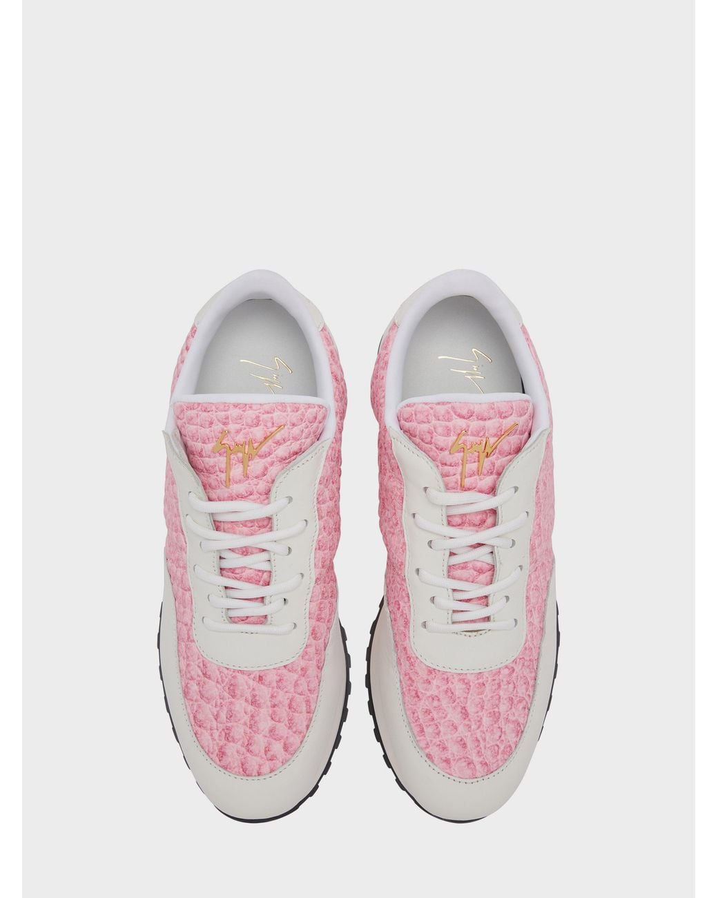 Giuseppe Zanotti Pink Jimi Running Runner