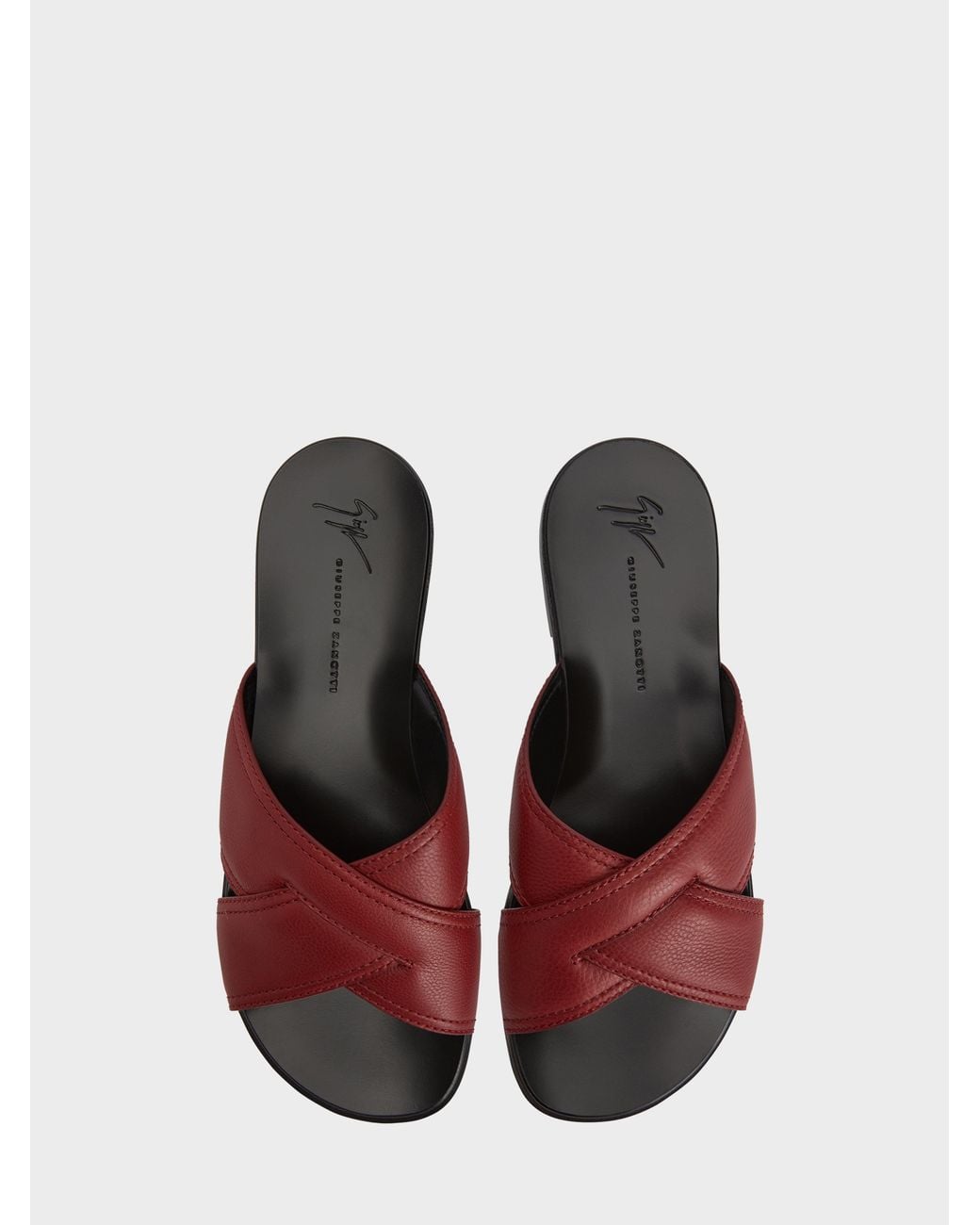 Giuseppe Zanotti Red Flavio Sandal for men