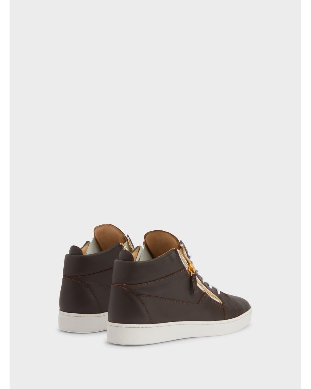 Giuseppe Zanotti White Kriss Mid Top for men