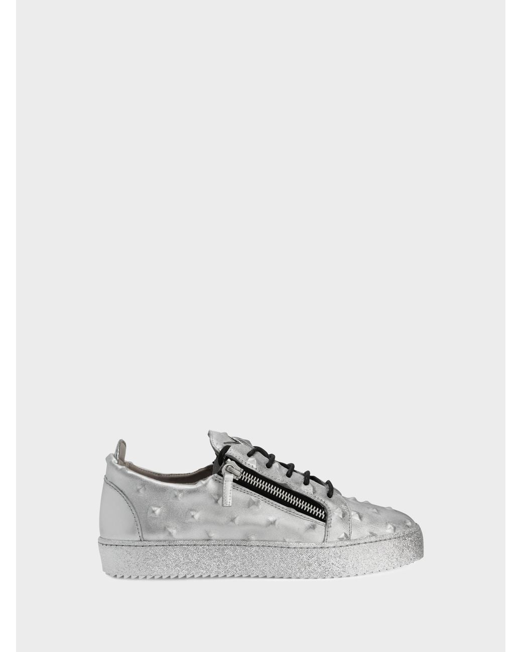 Giuseppe Zanotti White Frankie Low Top for men