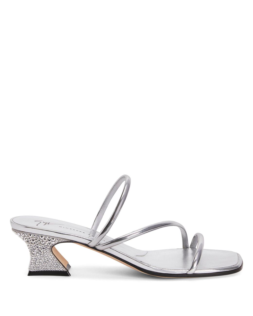 Giuseppe Zanotti White Aude Strass