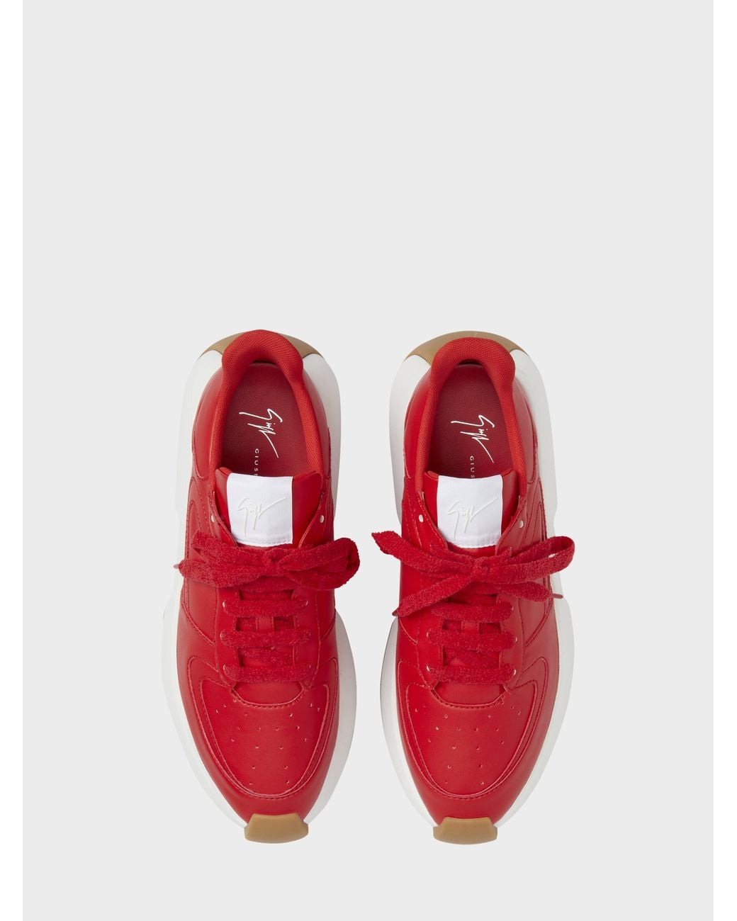 Giuseppe Zanotti Red Ferox Runner for men