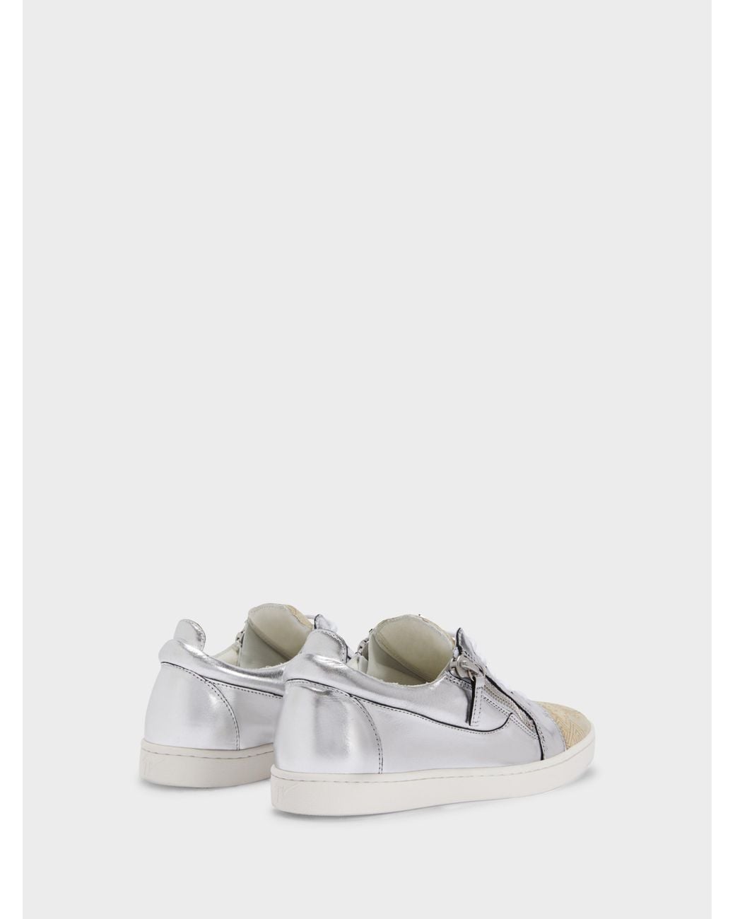 Giuseppe Zanotti White Nicki Low Top