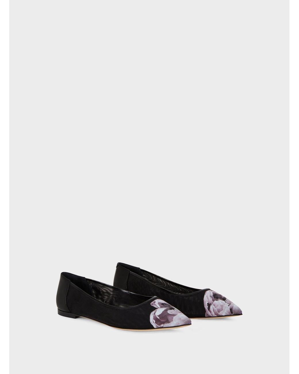 Giuseppe Zanotti White Forever Bloom Ballerina