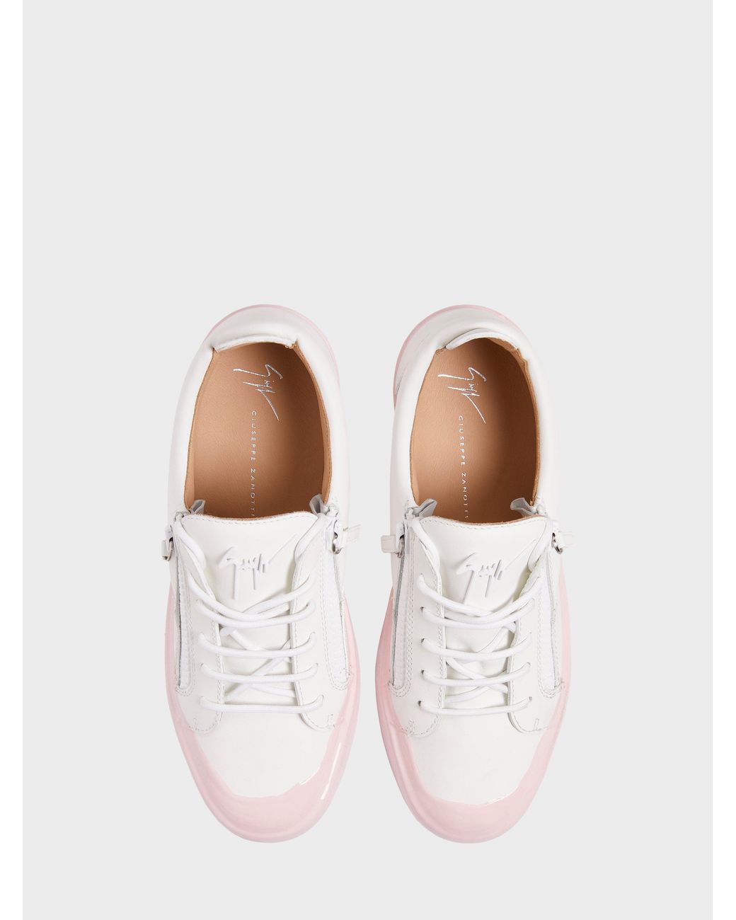 Giuseppe Zanotti Pink Gail Match Low Top