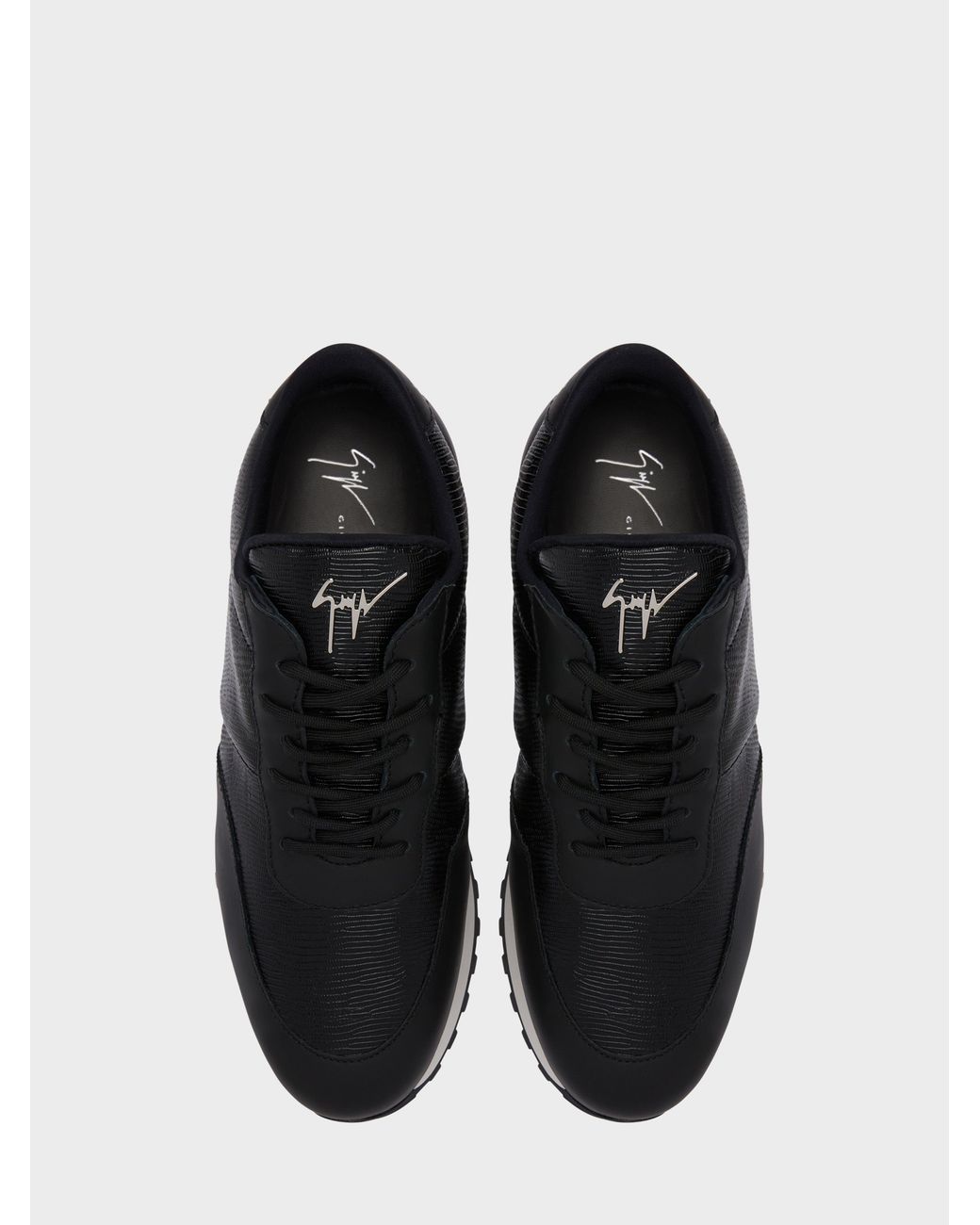 Giuseppe Zanotti White Jimi Running Sneakers for men