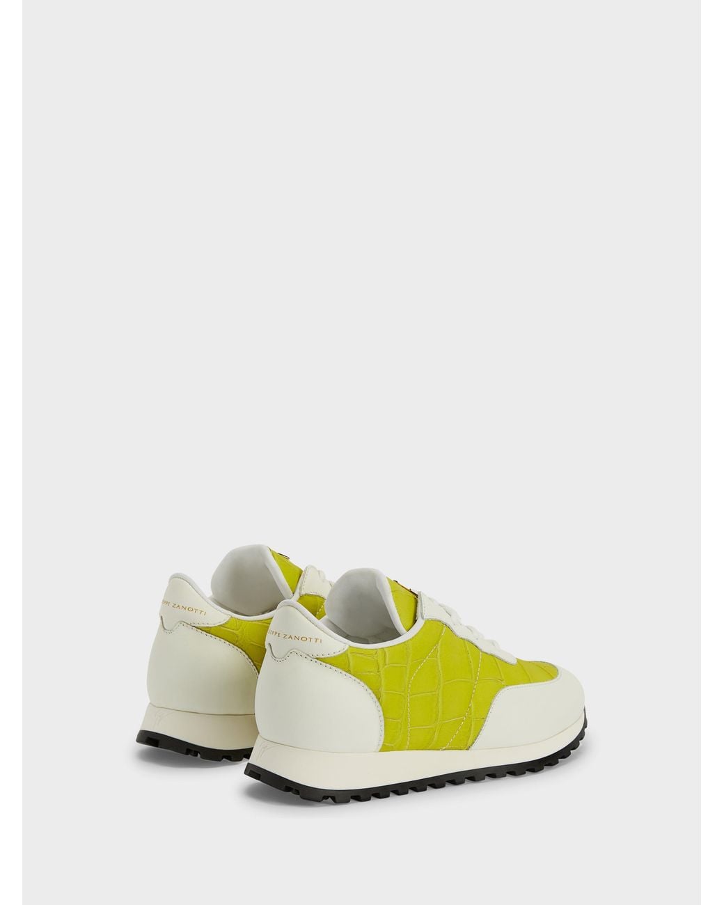 Giuseppe Zanotti Yellow Jimi Running Runner