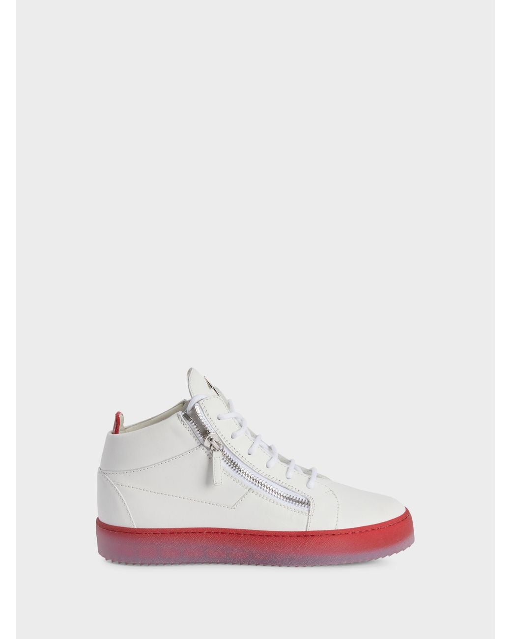 Giuseppe Zanotti White Kriss Mid Top for men