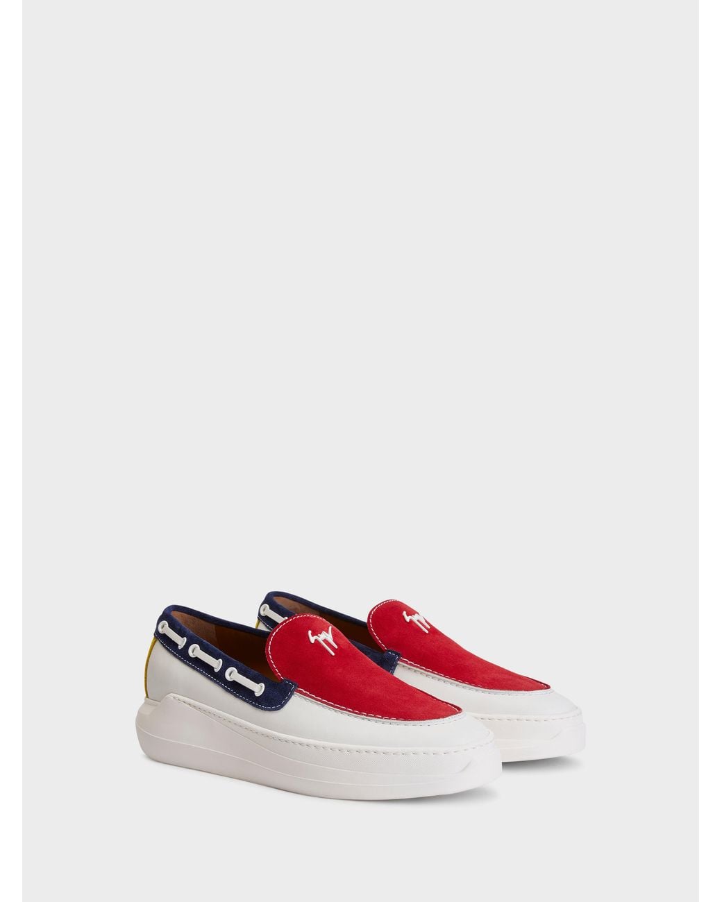 Conley String Loafer Giuseppe Zanotti pour homme en coloris White