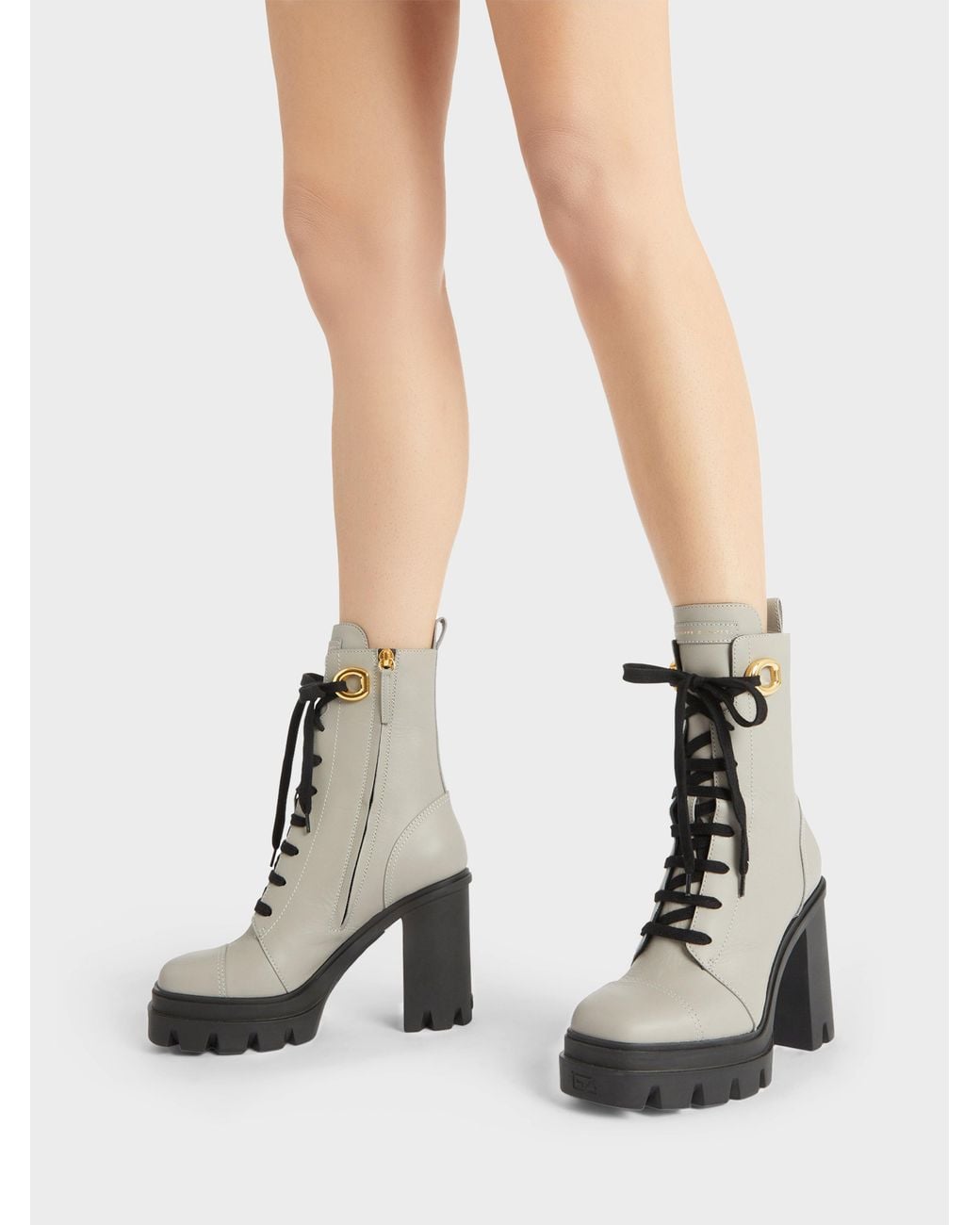 Giuseppe Zanotti White Cubalibre Bootie