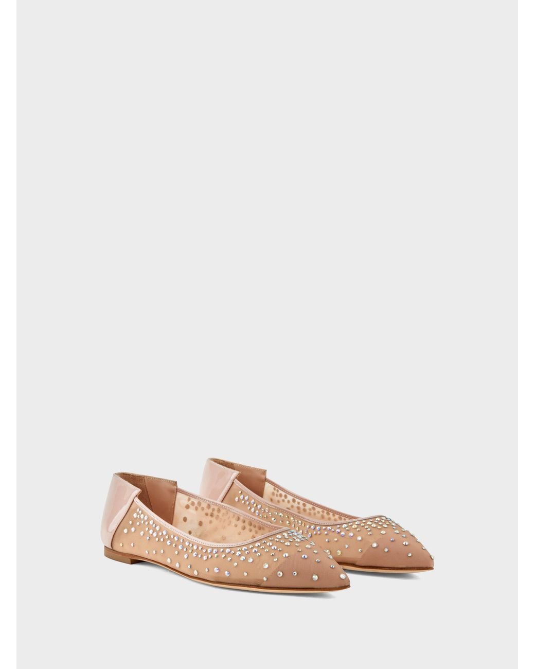 Giuseppe Zanotti Pink Karla Ballet Ballerina