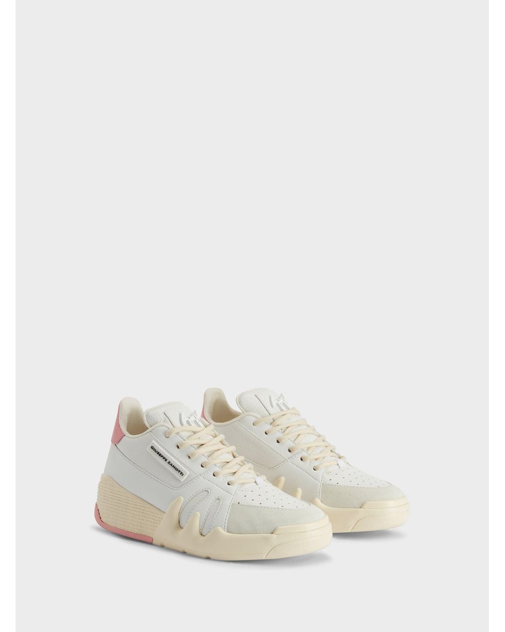 Giuseppe Zanotti White Talon Low Top