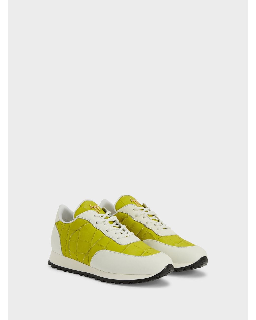 Giuseppe Zanotti Yellow Jimi Running Runner