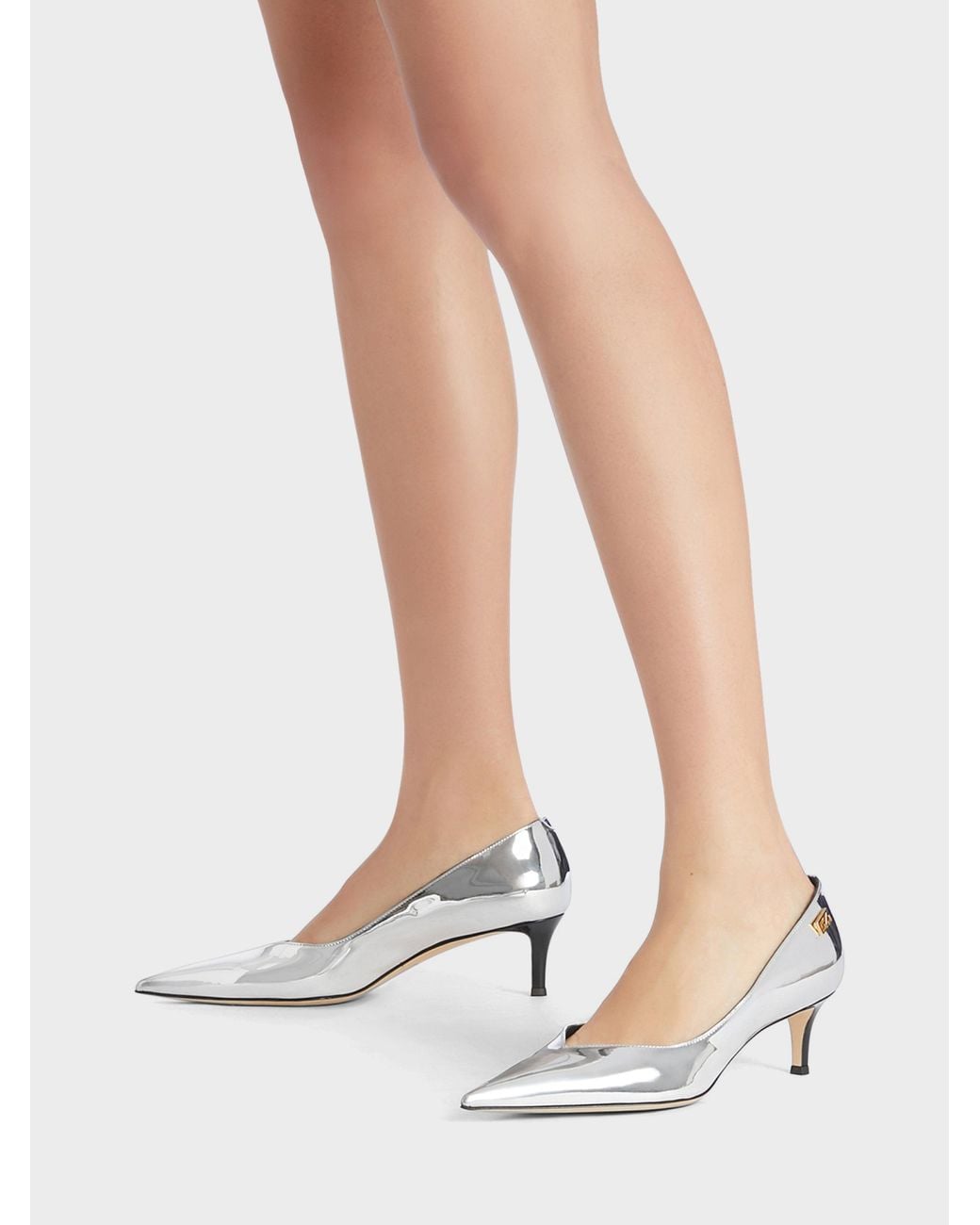 Giuseppe Zanotti White Reikii Pump 50