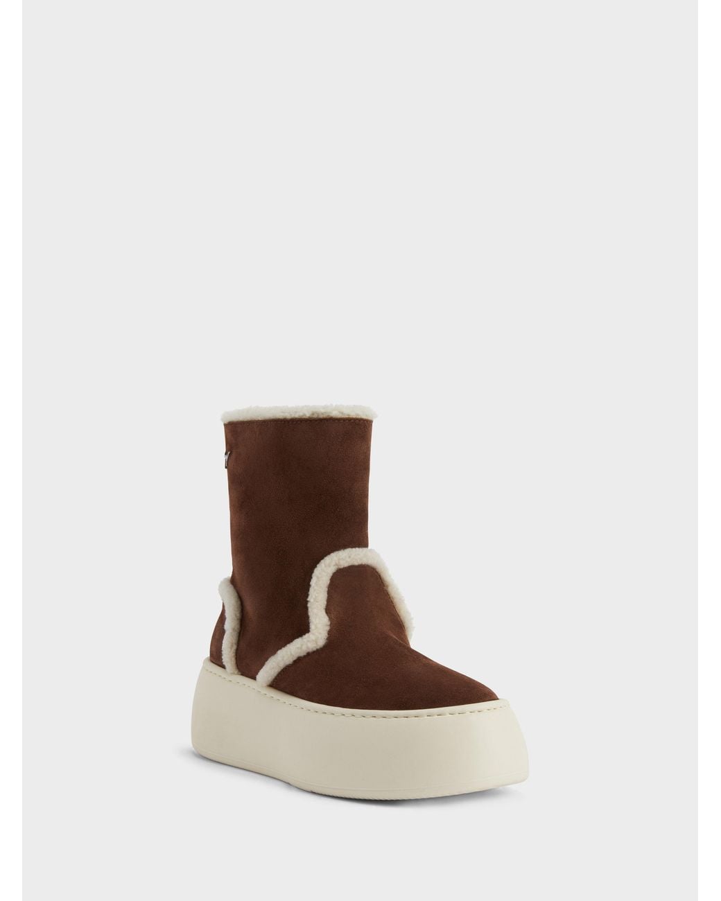 Giuseppe Zanotti Brown Gz League Fur Bootie