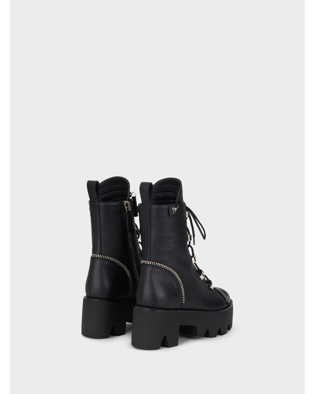 Giuseppe Zanotti White Juliett Biker