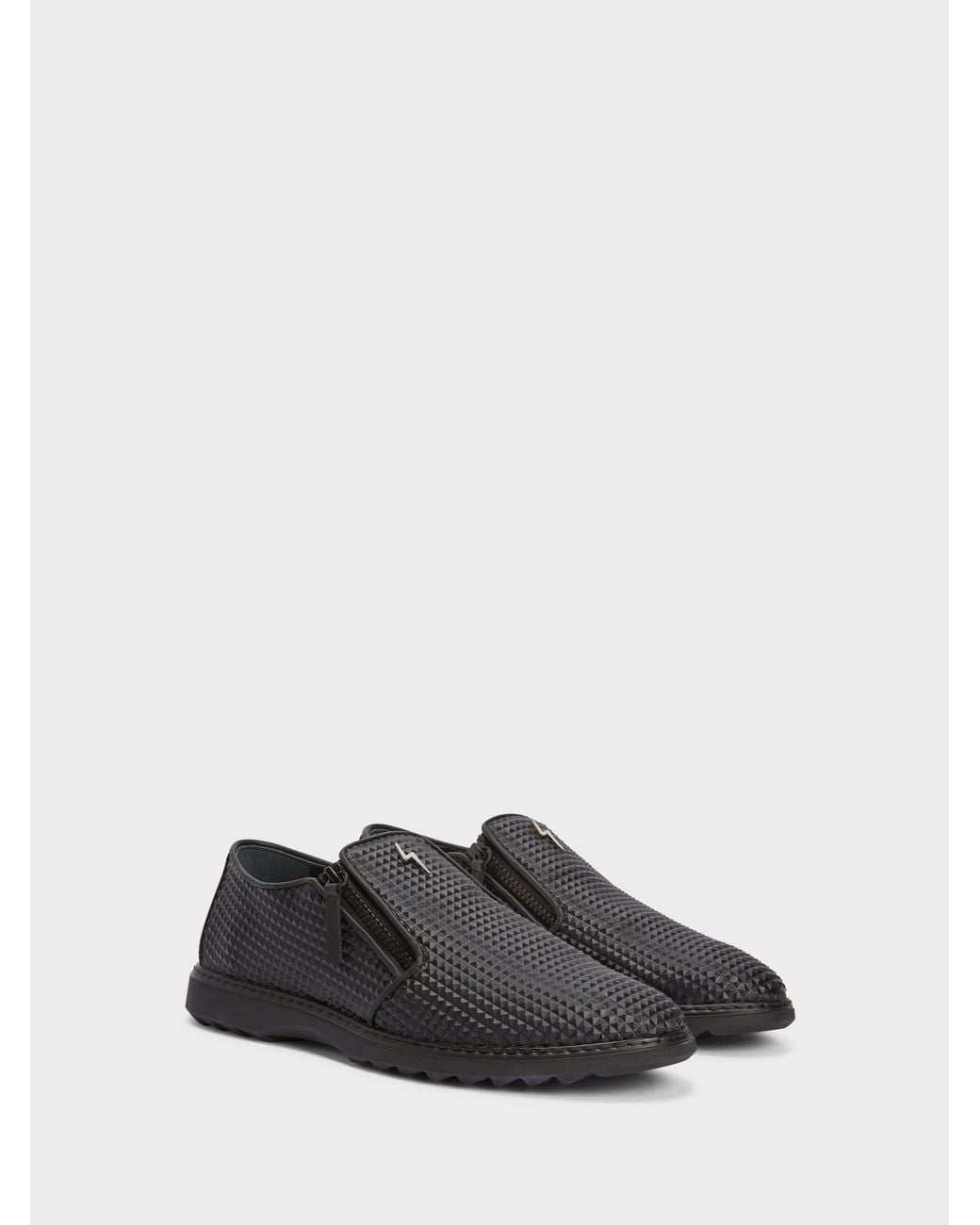 Giuseppe Zanotti White Cooper Flat Loafer for men