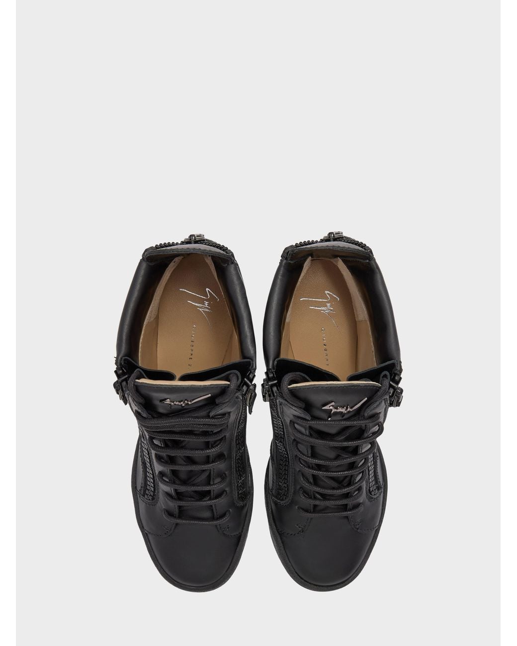 Giuseppe Zanotti Black Addy Wedge