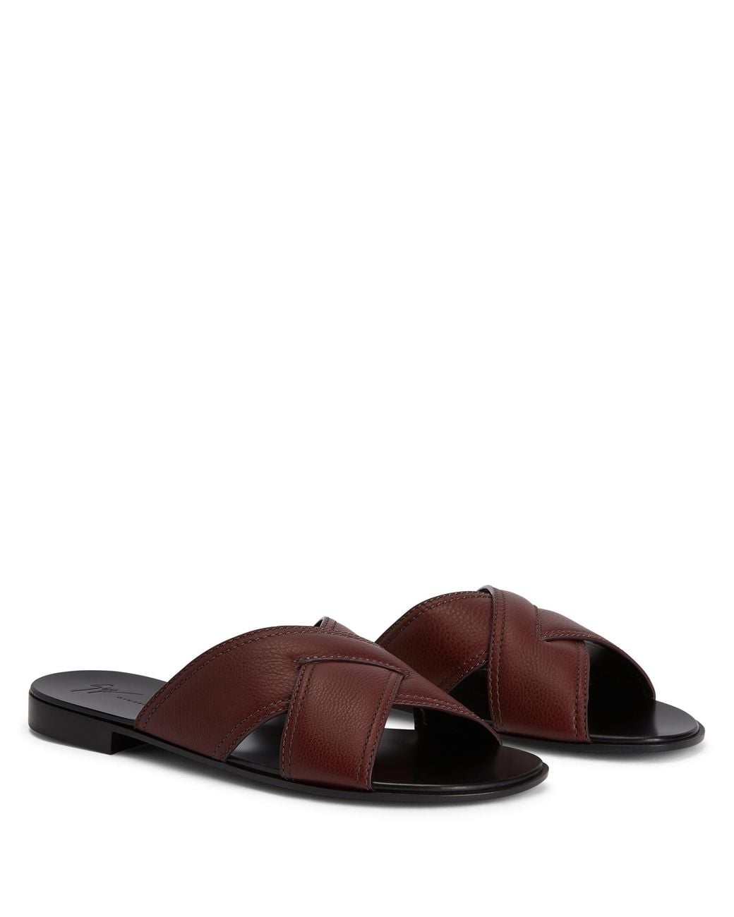 Giuseppe Zanotti Brown Sandals for men