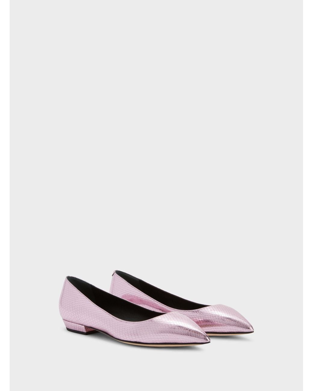 Giuseppe Zanotti White Dhalia Ballerina