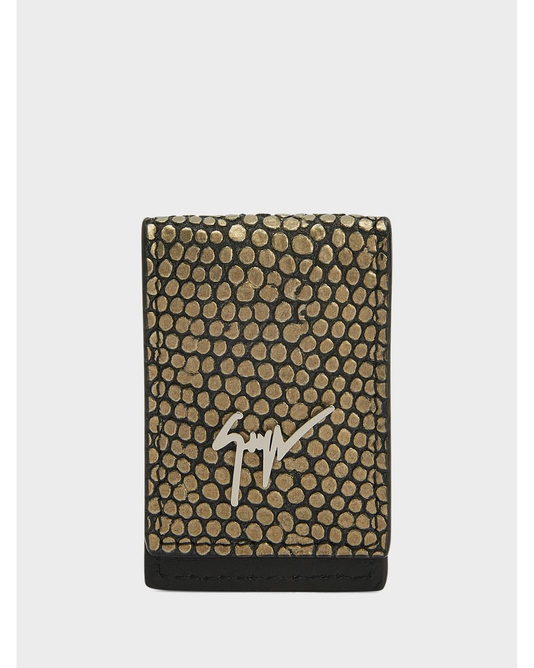 Giuseppe Zanotti Green Albert Card Holder for men