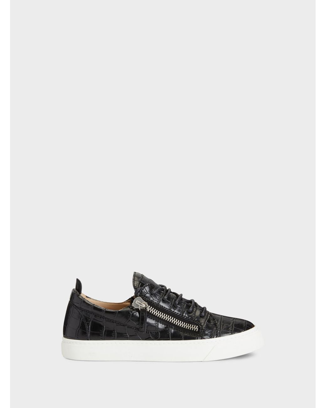 Giuseppe Zanotti White Gail Low Top