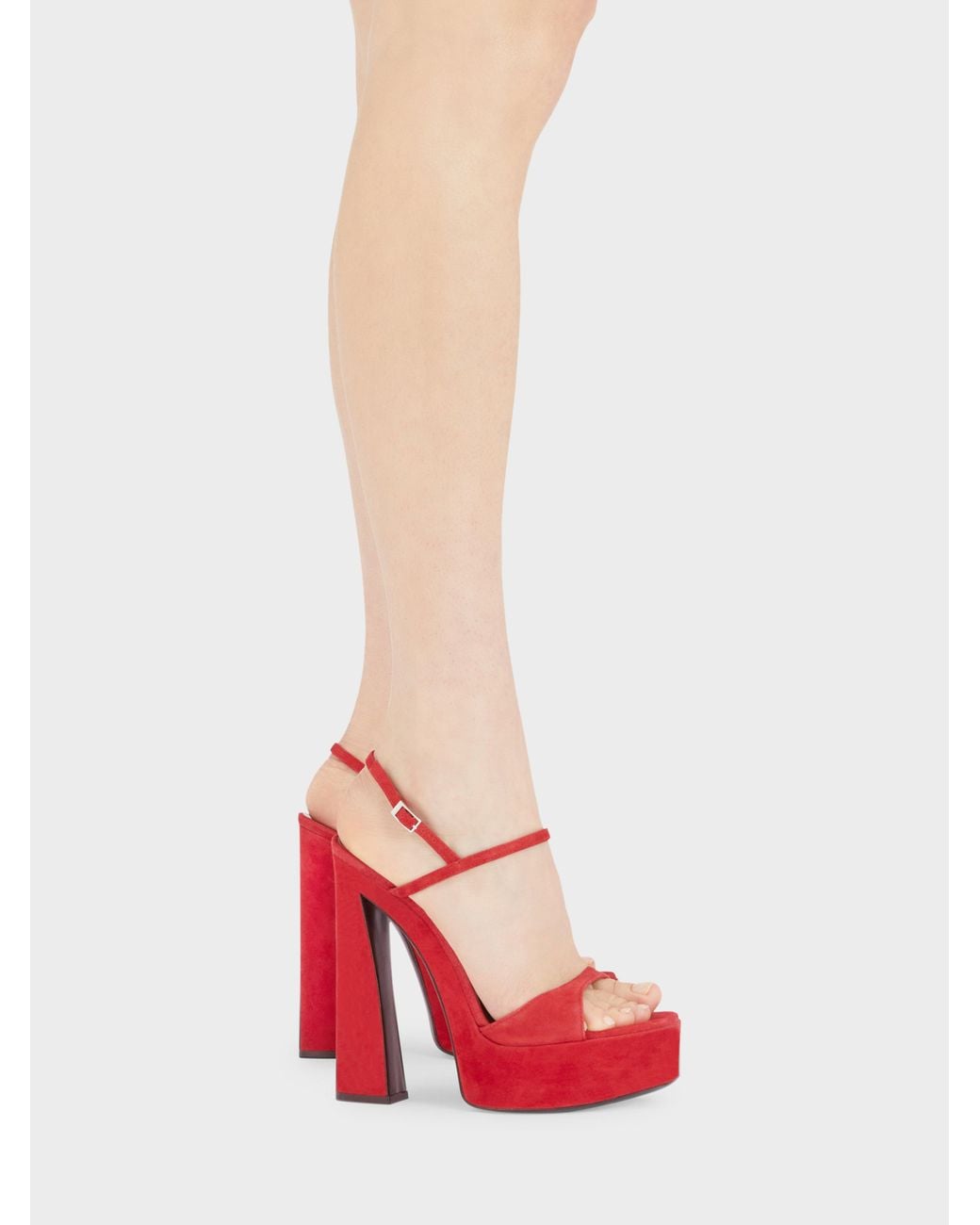 Giuseppe Zanotti Red Sylvy Sandal