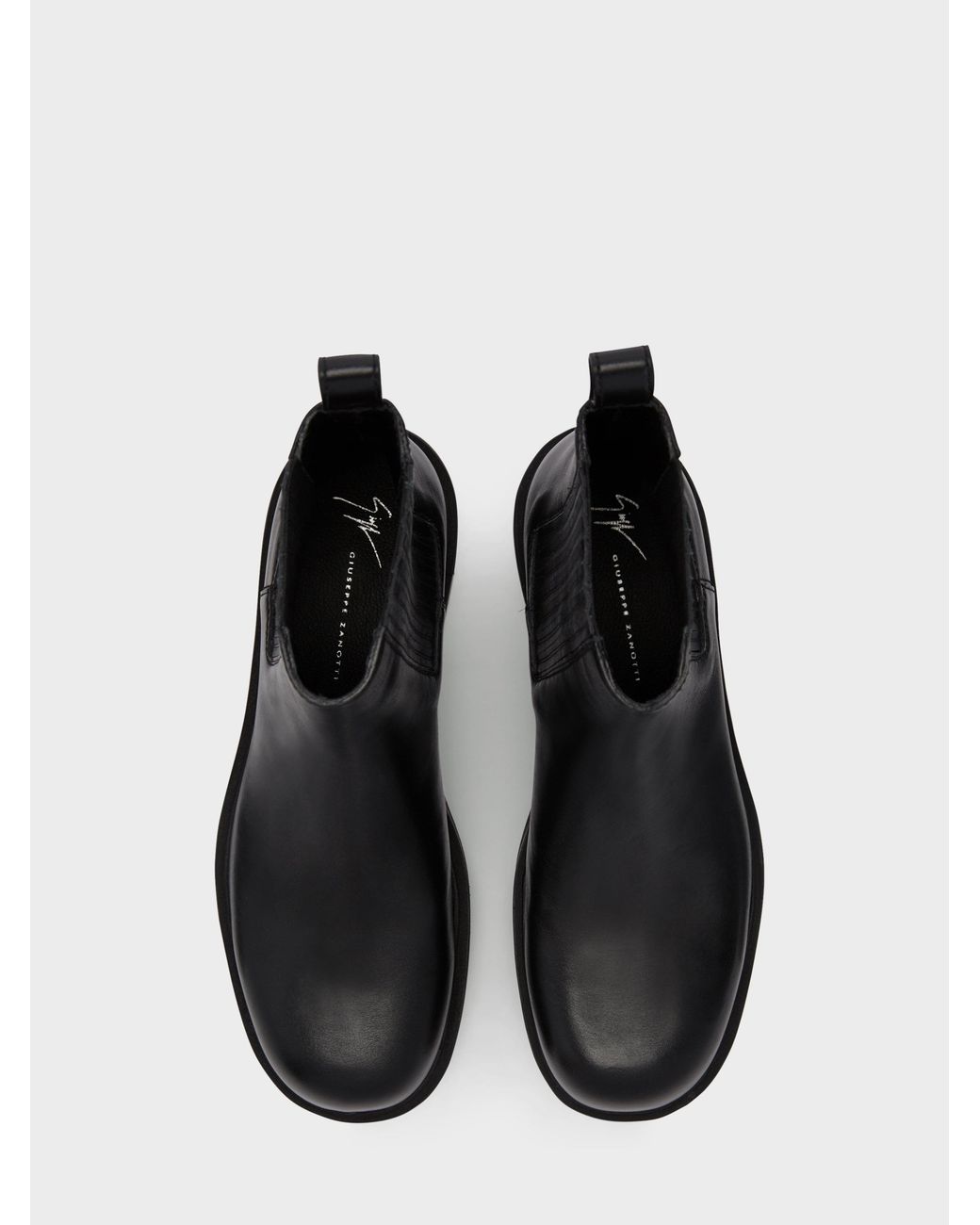 Giuseppe Zanotti Black Peyen Chelsea Boots for men