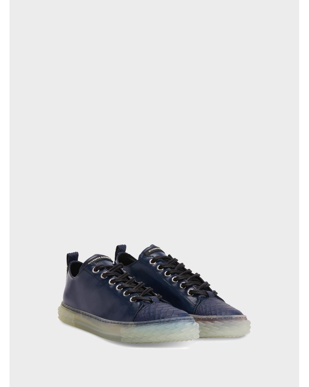 Giuseppe Zanotti Blue Blabber Low Top for men