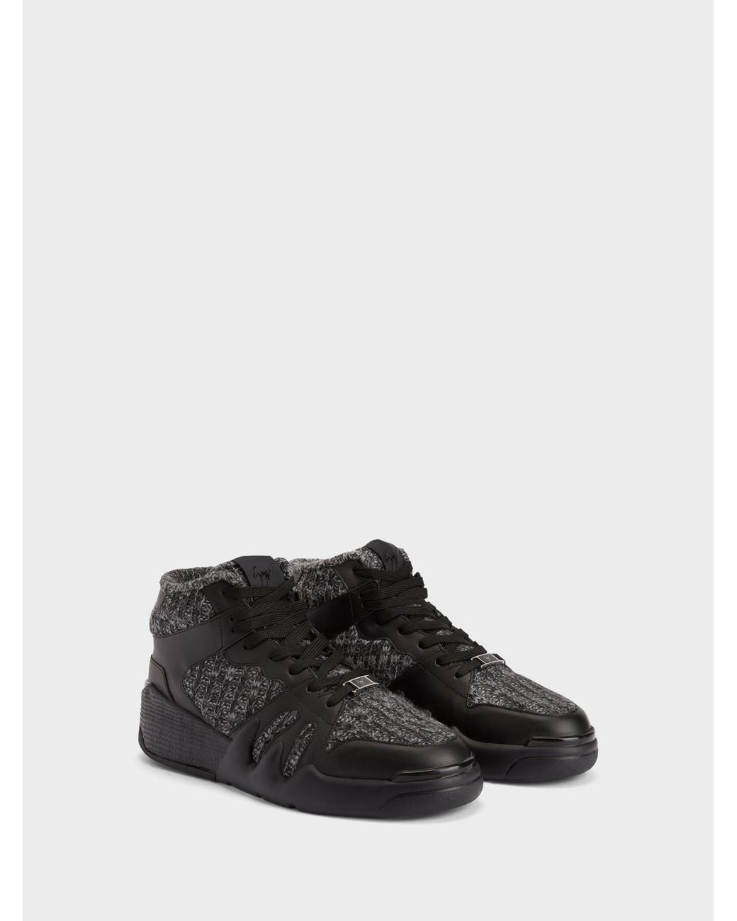 Giuseppe Zanotti Black Talon Mid Top for men