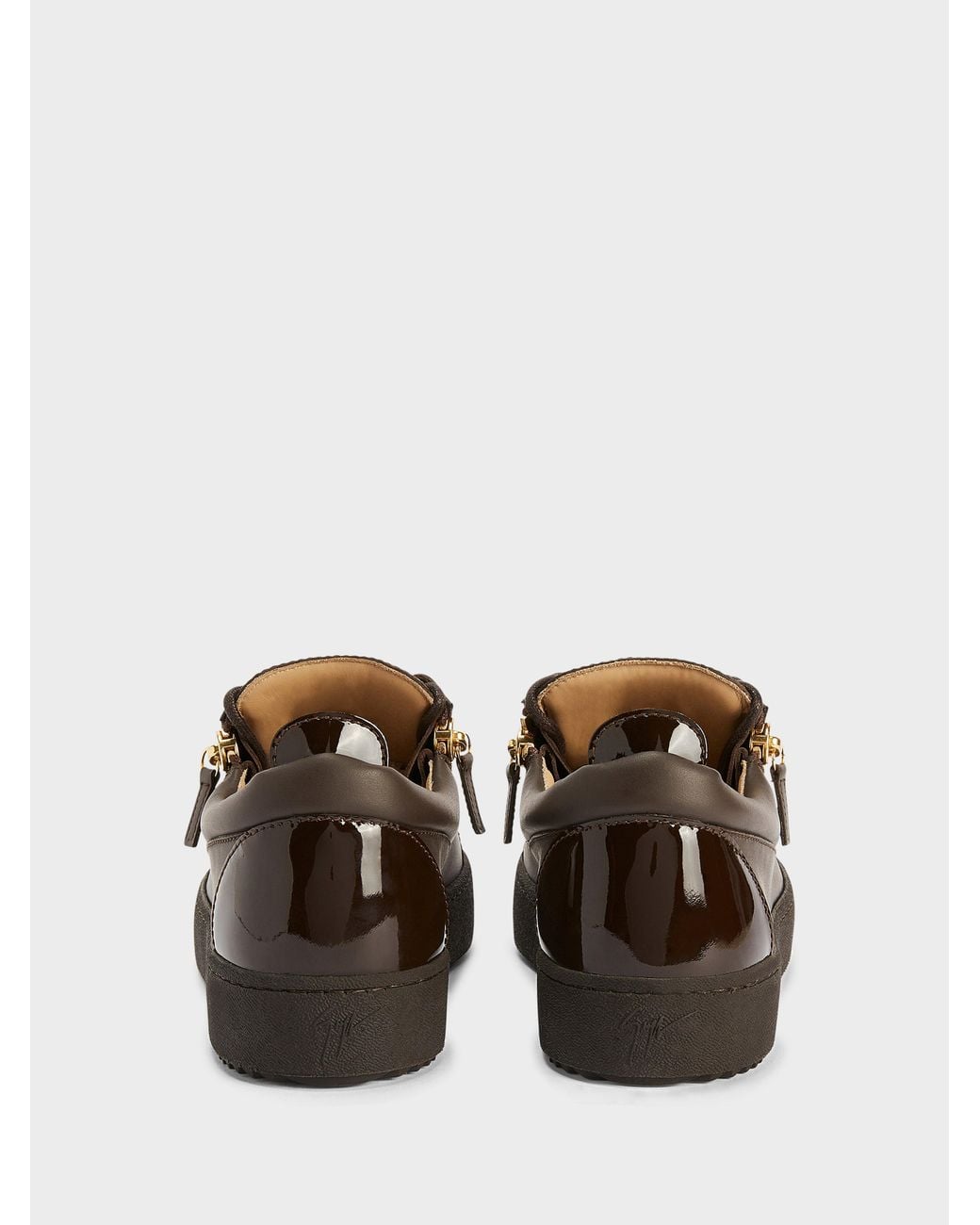 Giuseppe Zanotti Brown Frankie Low Top for men