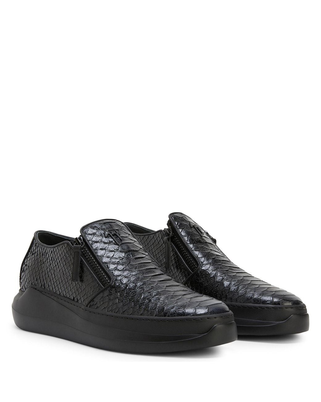 Giuseppe Zanotti Black Conley Zip for men