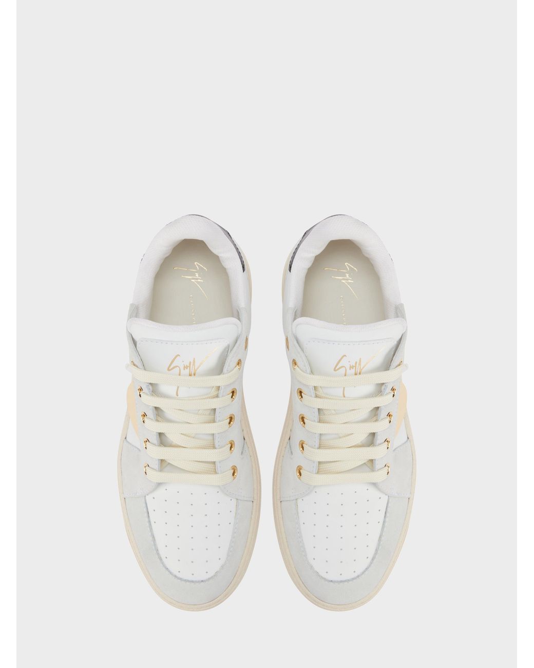 Giuseppe Zanotti Natural Gz94 Metal Low Top for men